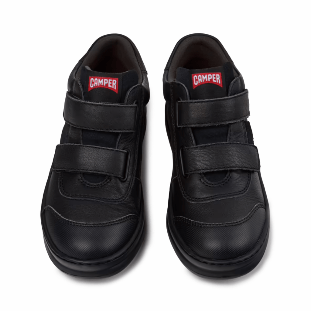 Camper Boys Runner Mid Black Nubuck