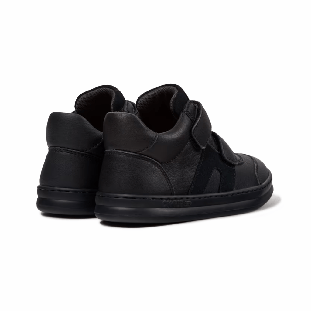 Camper Boys Runner Mid Black Nubuck