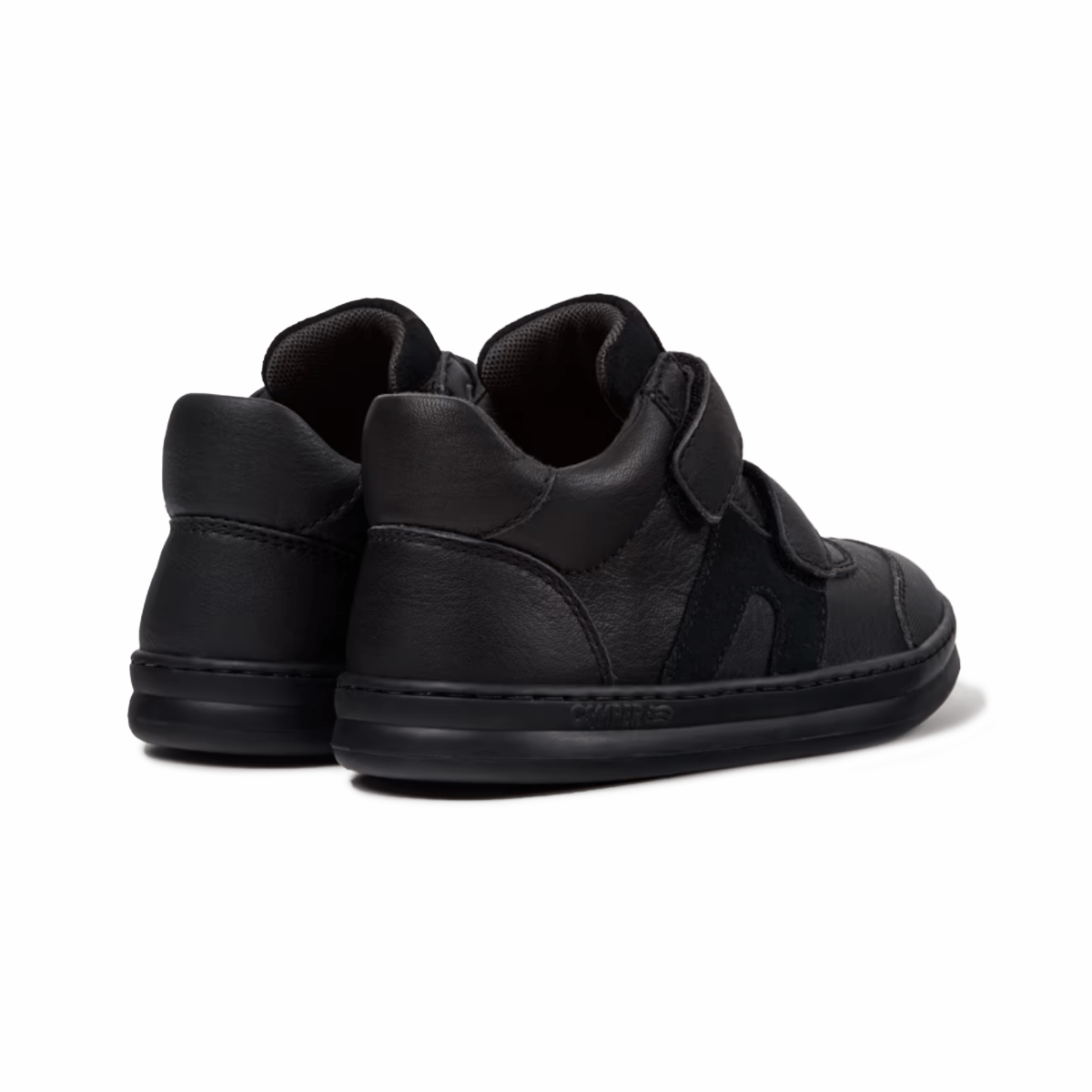 Camper Boys Runner Mid Black Nubuck