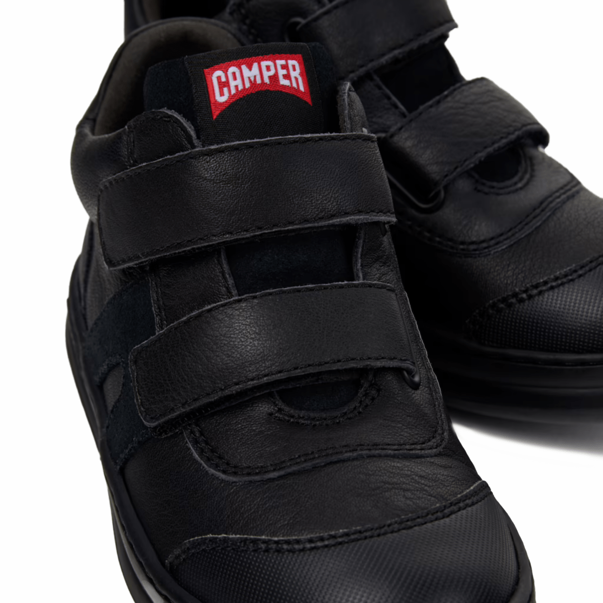 Camper Boys Runner Mid Black Nubuck