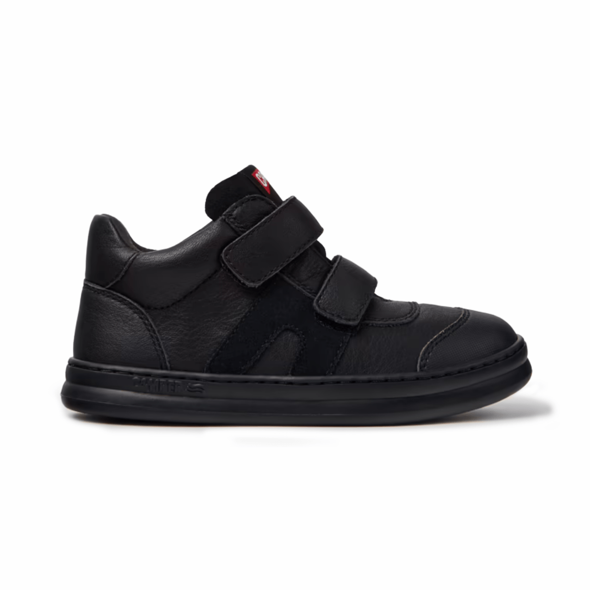 Camper Boys Runner Mid Black Nubuck