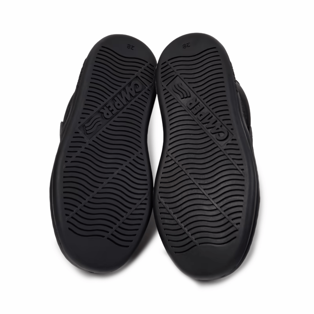 Camper Boys Runner Mid Black Nubuck