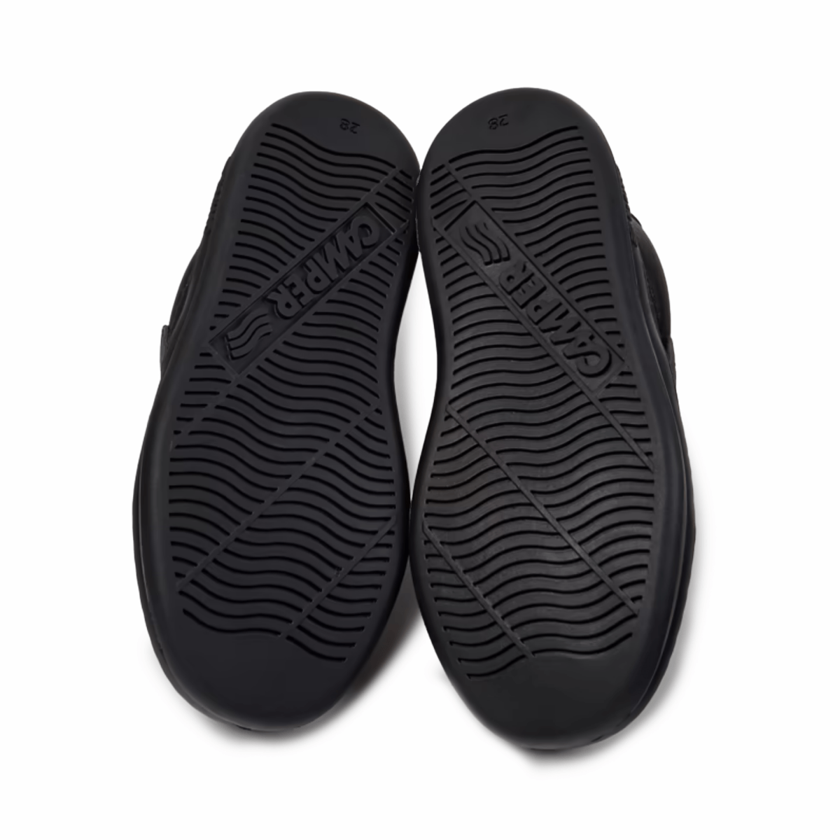 Camper Boys Runner Mid Black Nubuck