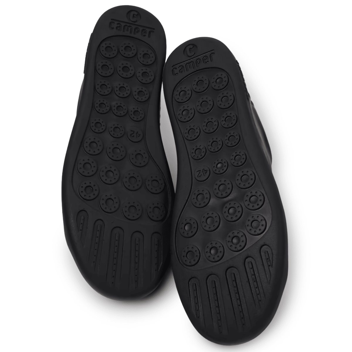 Camper Men's Peu Touring Black Leather