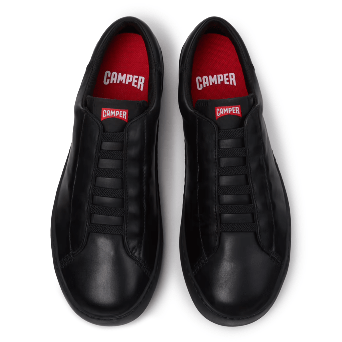 Camper Men's Peu Touring Black Leather