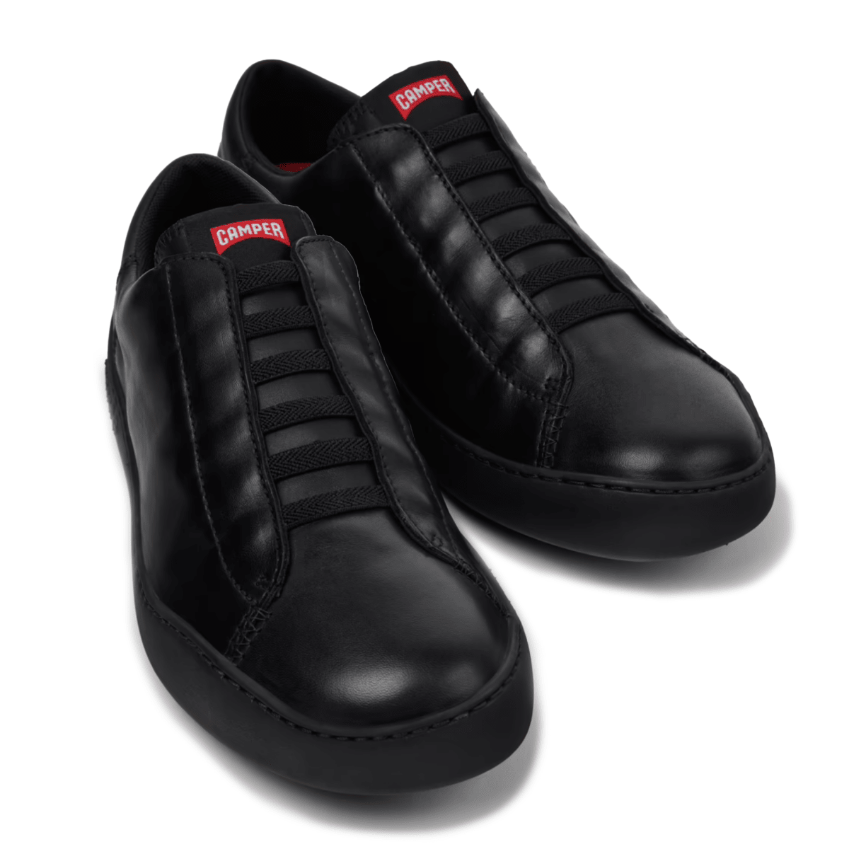 Camper Men's Peu Touring Black Leather