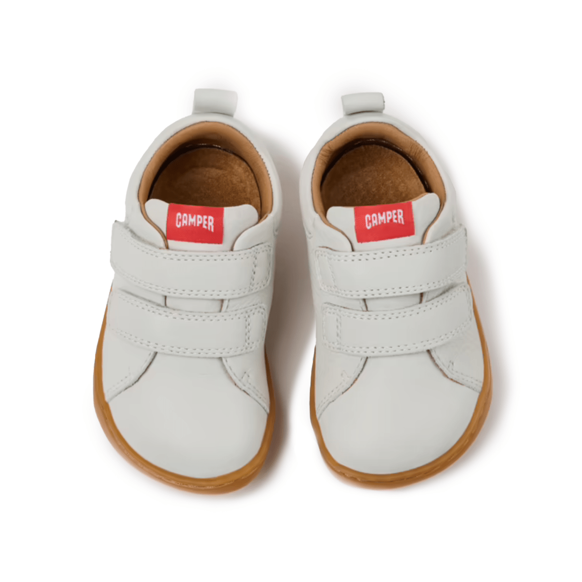 Camper Toddlers Peu White Leather