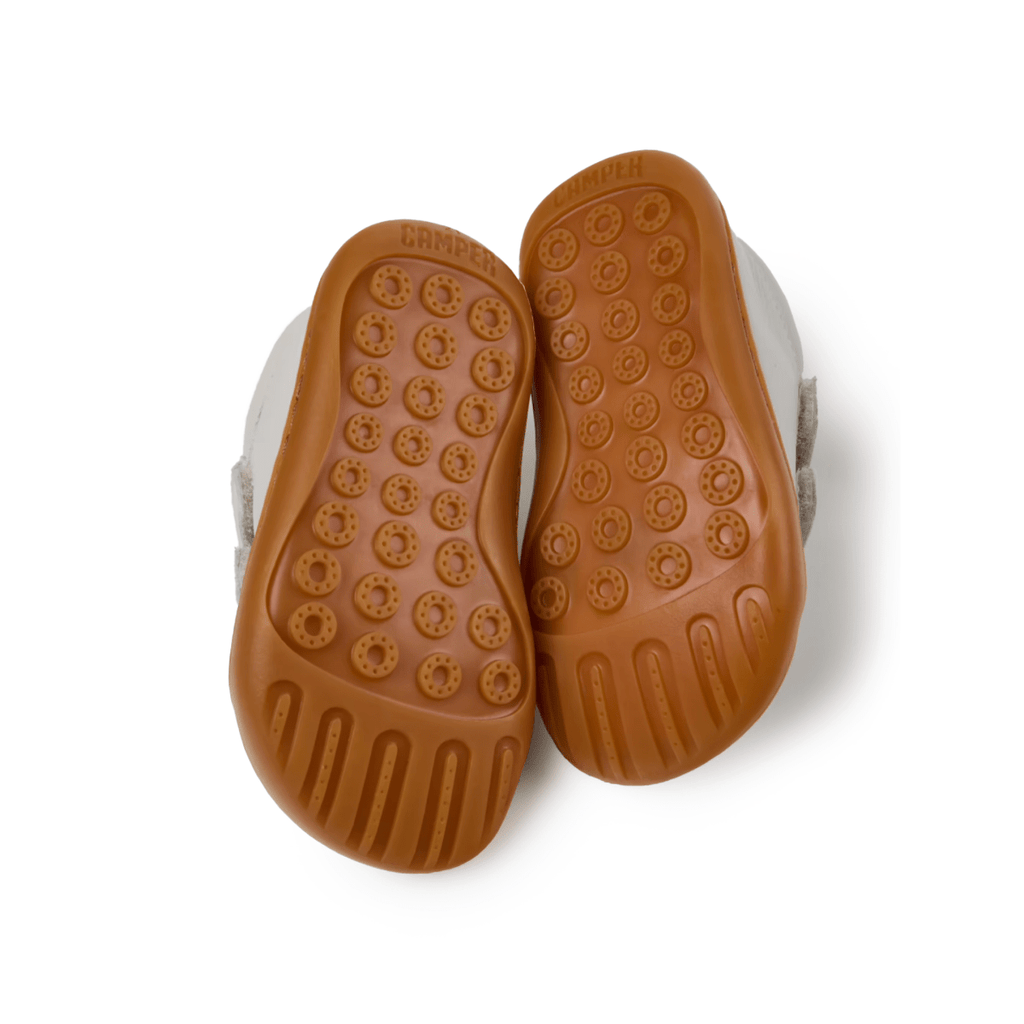 Camper Toddlers Peu White Leather