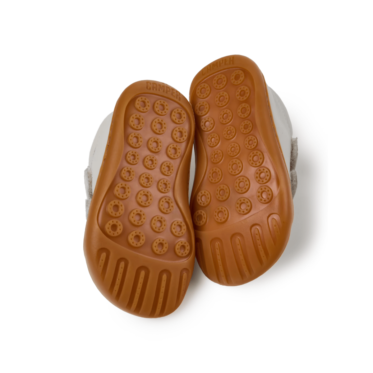 Camper Toddlers Peu White Leather