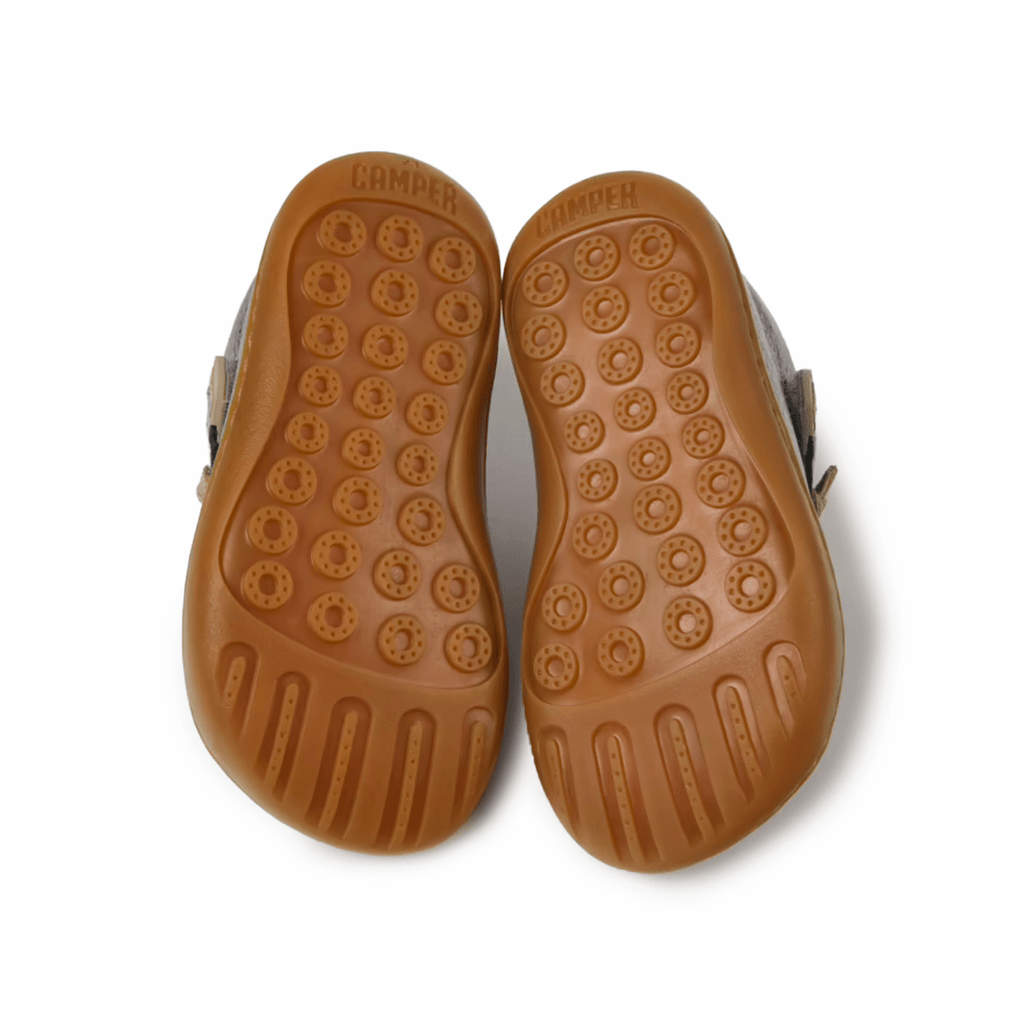 Camper Toddlers (Sizes 21-23) Peu Cami Silver Leather