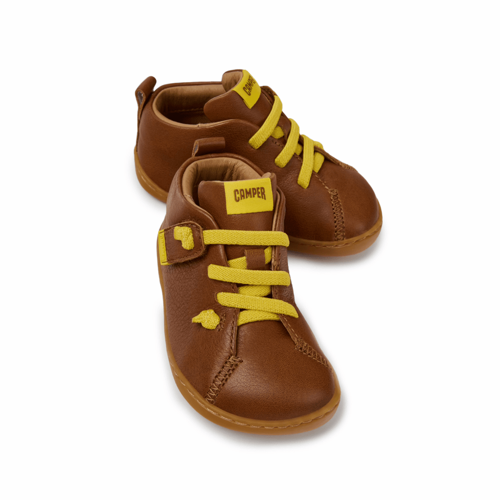 Camper Toddlers (Sizes 21-24) Peu Cami Luggage Leather