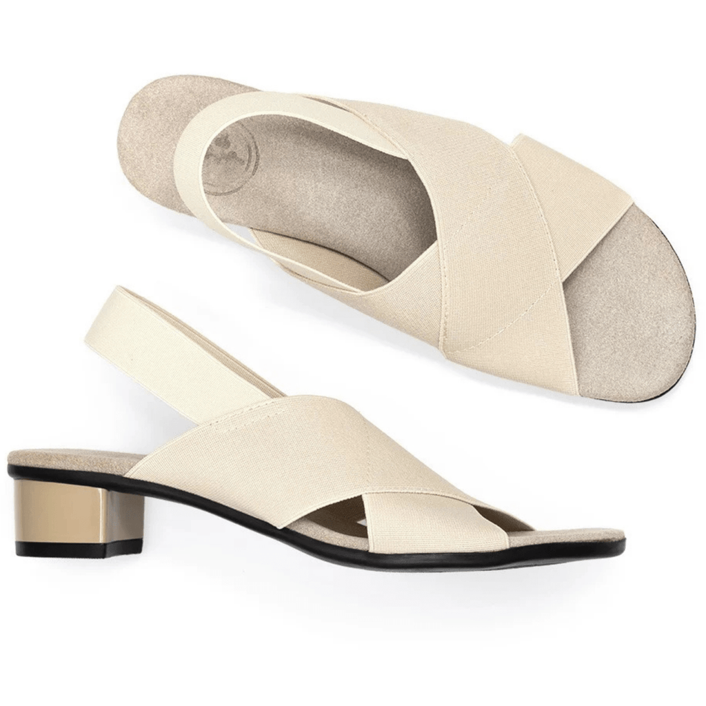 Charleston Shoe Co. Women's Alhambra Pearl Linen