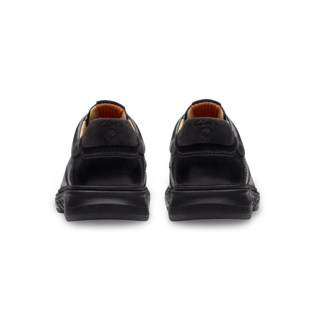 Clarks Men's Un Briley Pace Black Leather