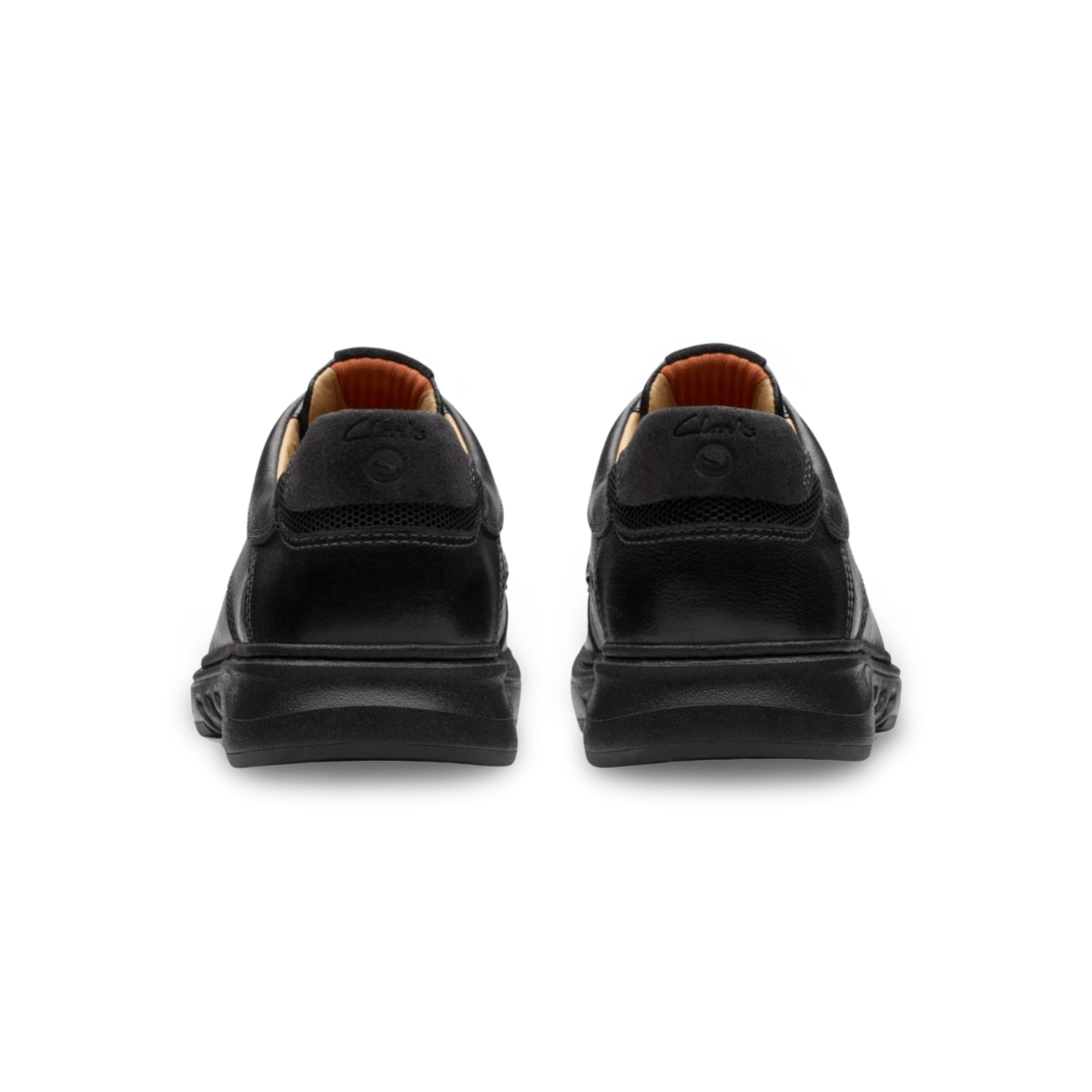 Clarks Men's Un Briley Pace Black Leather