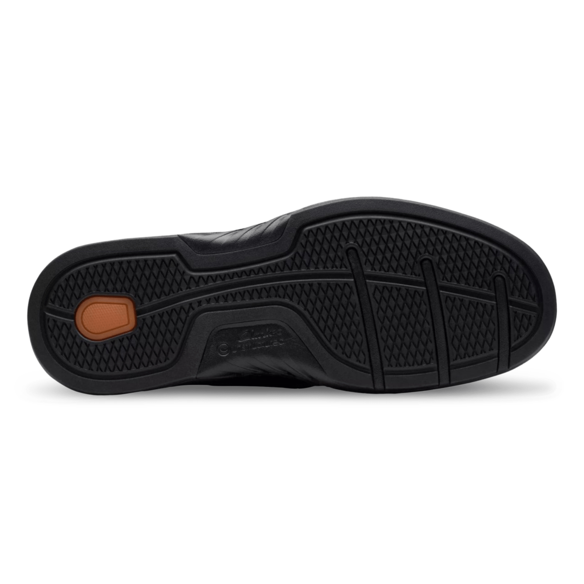 Clarks Men's Un Briley Pace Black Leather