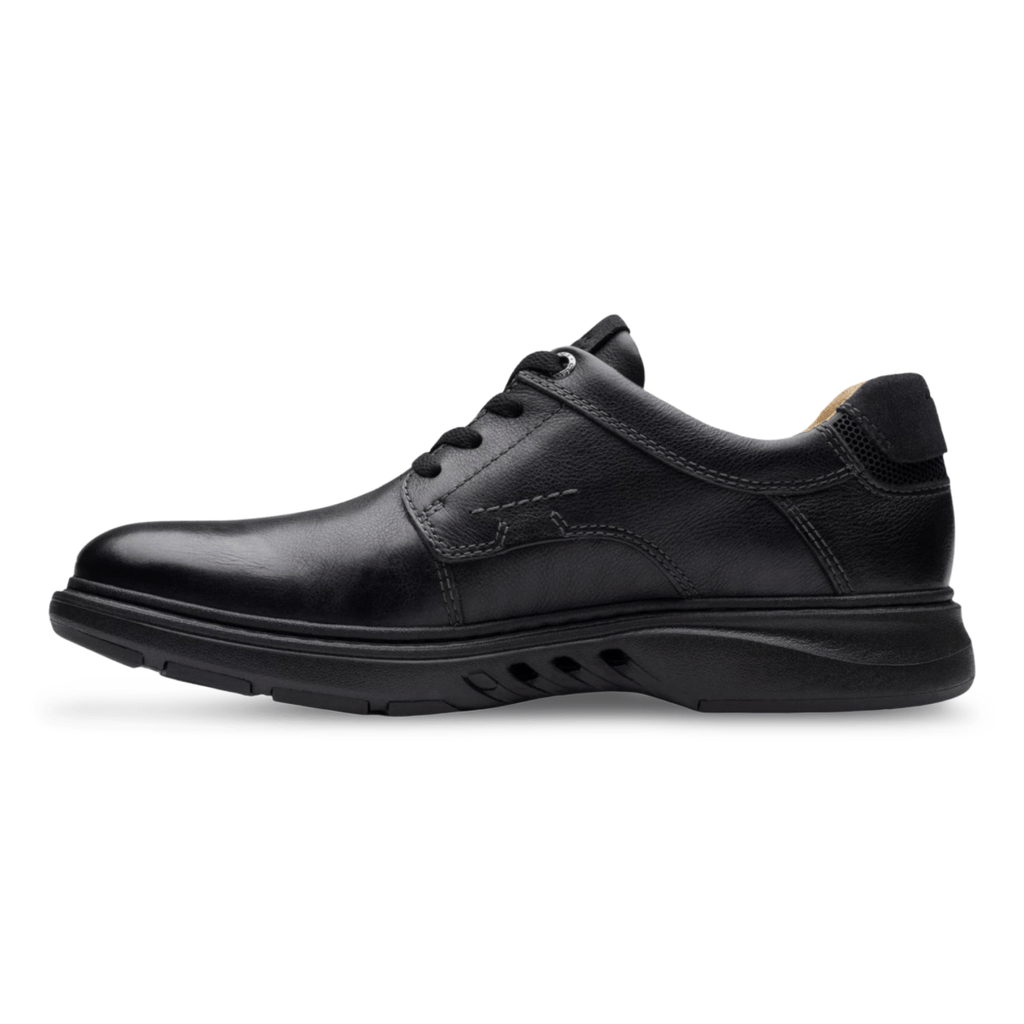 Clarks Men's Un Briley Pace Black Leather
