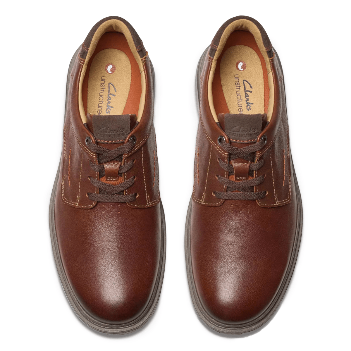 Clarks Men's Un Briley Pace Tan Leather