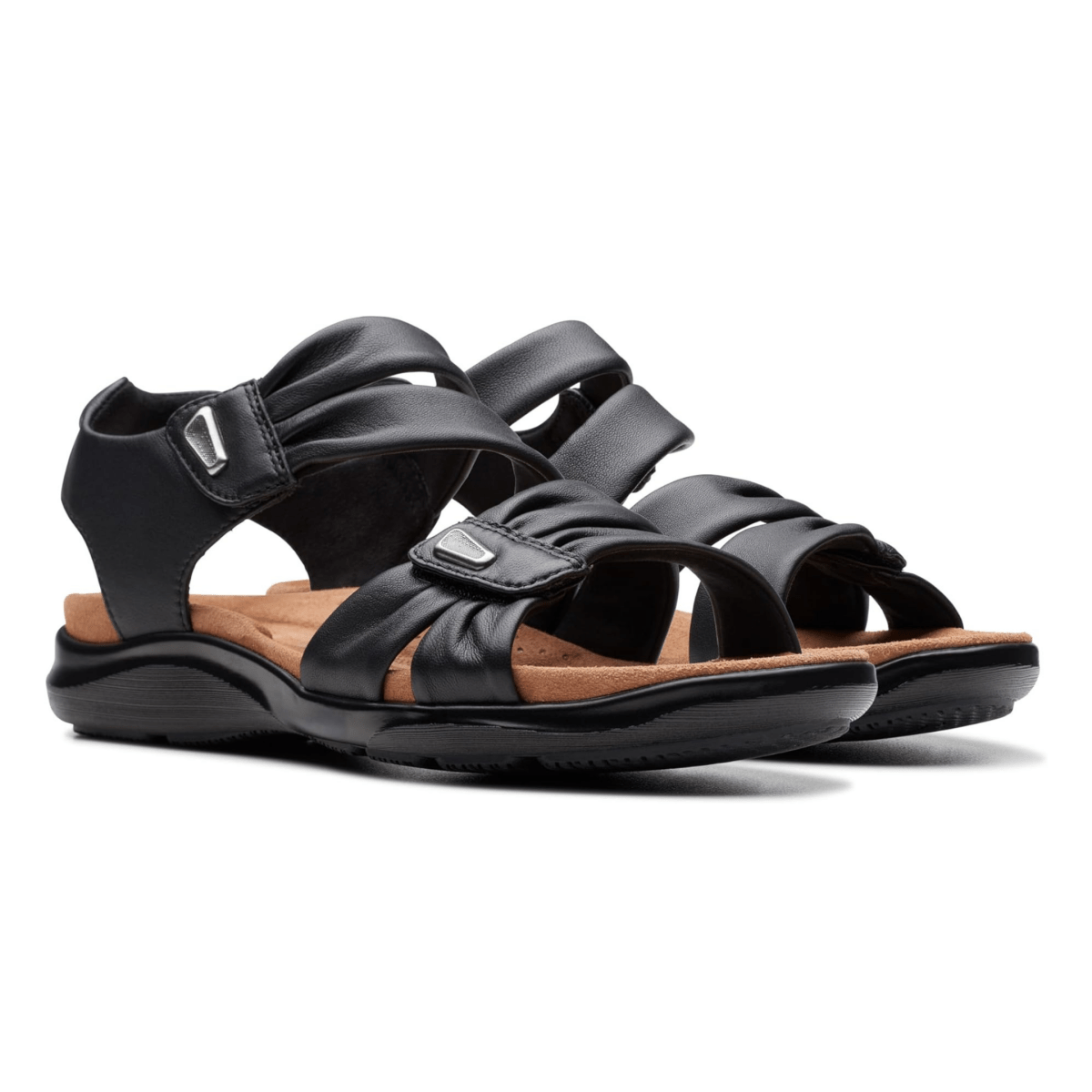Clarks Women's Kitly Ave Black Leather