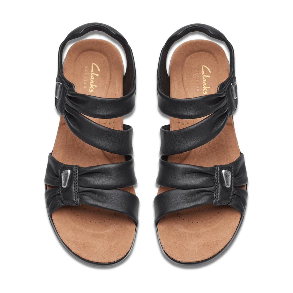Clarks Women's Kitly Ave Black Leather