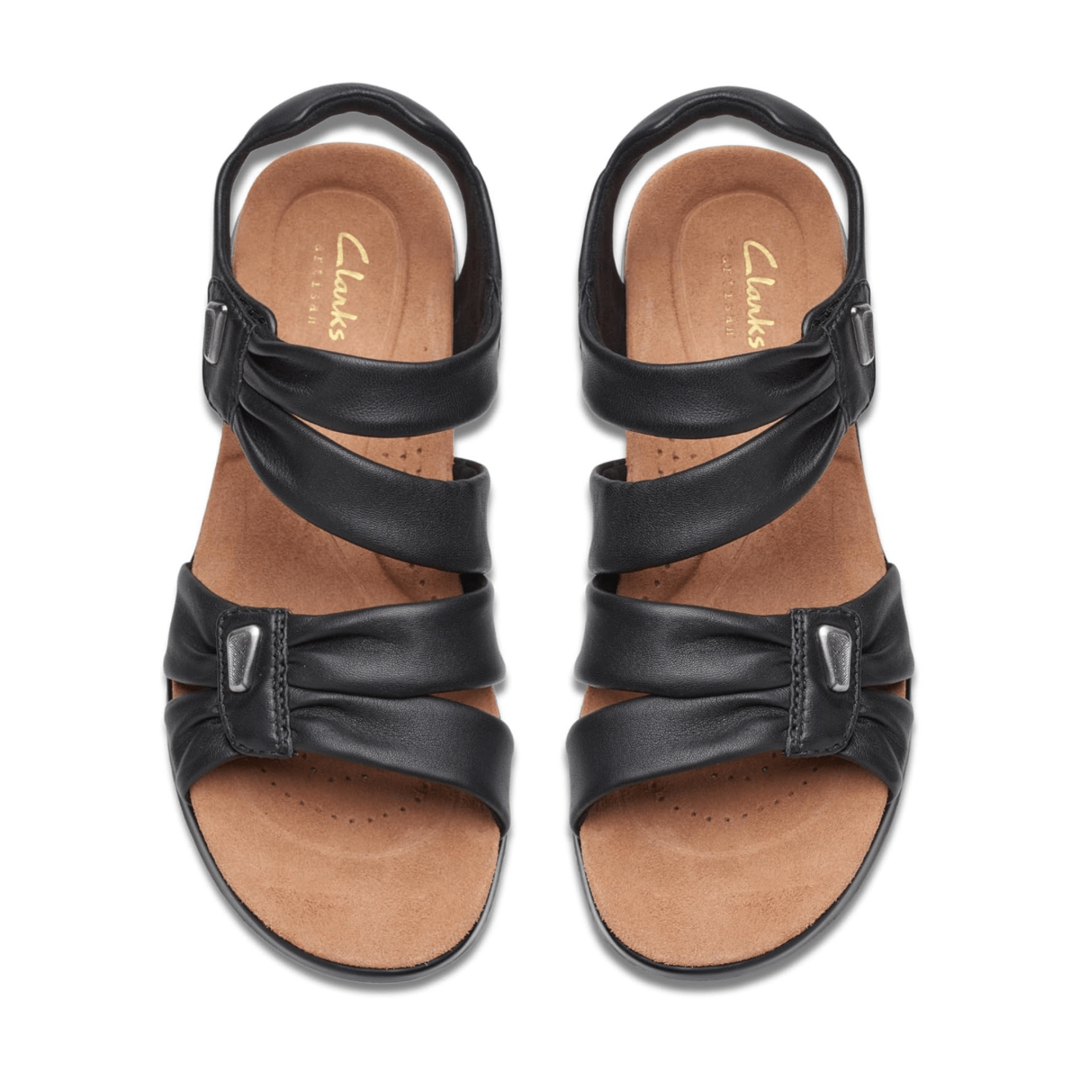 Clarks Women's Kitly Ave Black Leather
