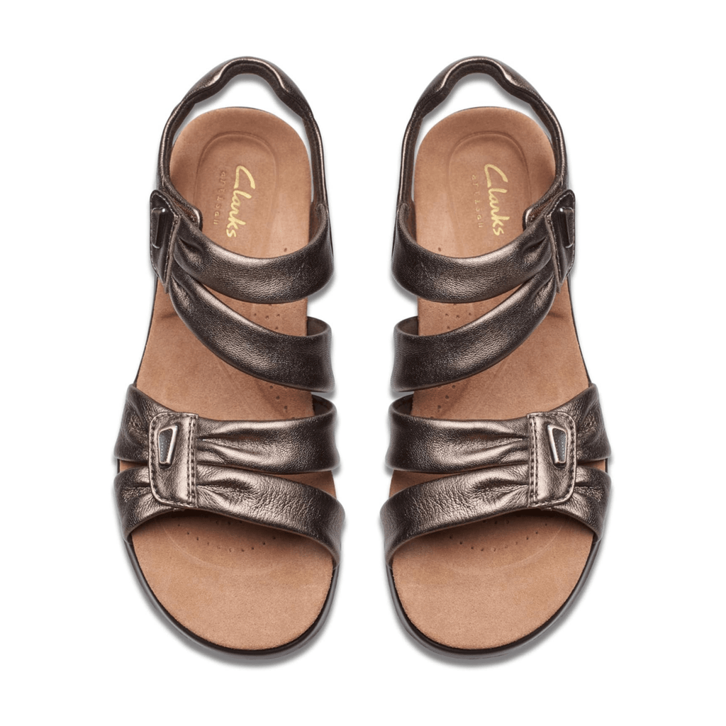 Clarks Women's Kitly Ave Bronze Leather