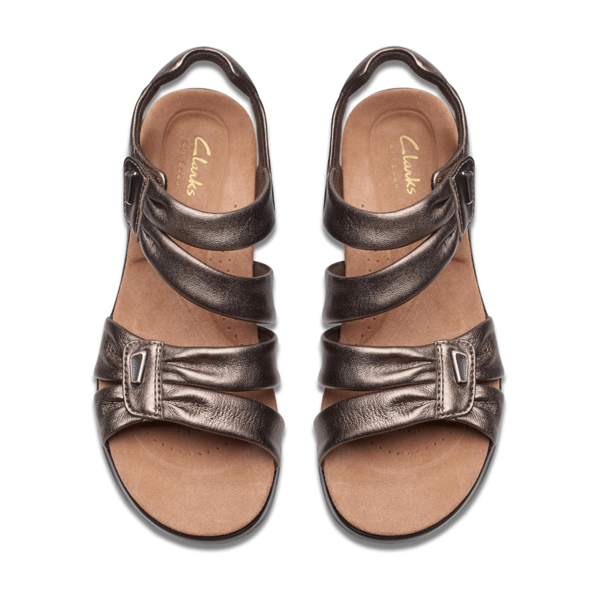 Clarks Women's Kitly Ave Bronze Leather