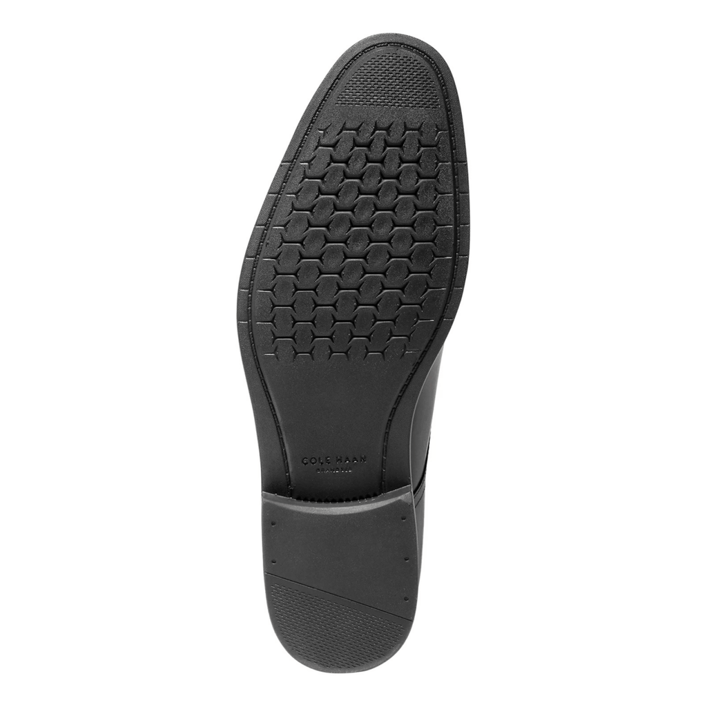Cole Haan Men's Harmon Grand Cap Toe Oxford Black Leather