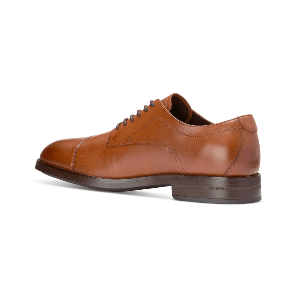 Cole Haan Men's Harmon Grand Cap Toe Oxford British Tan/Dark Brown Leather