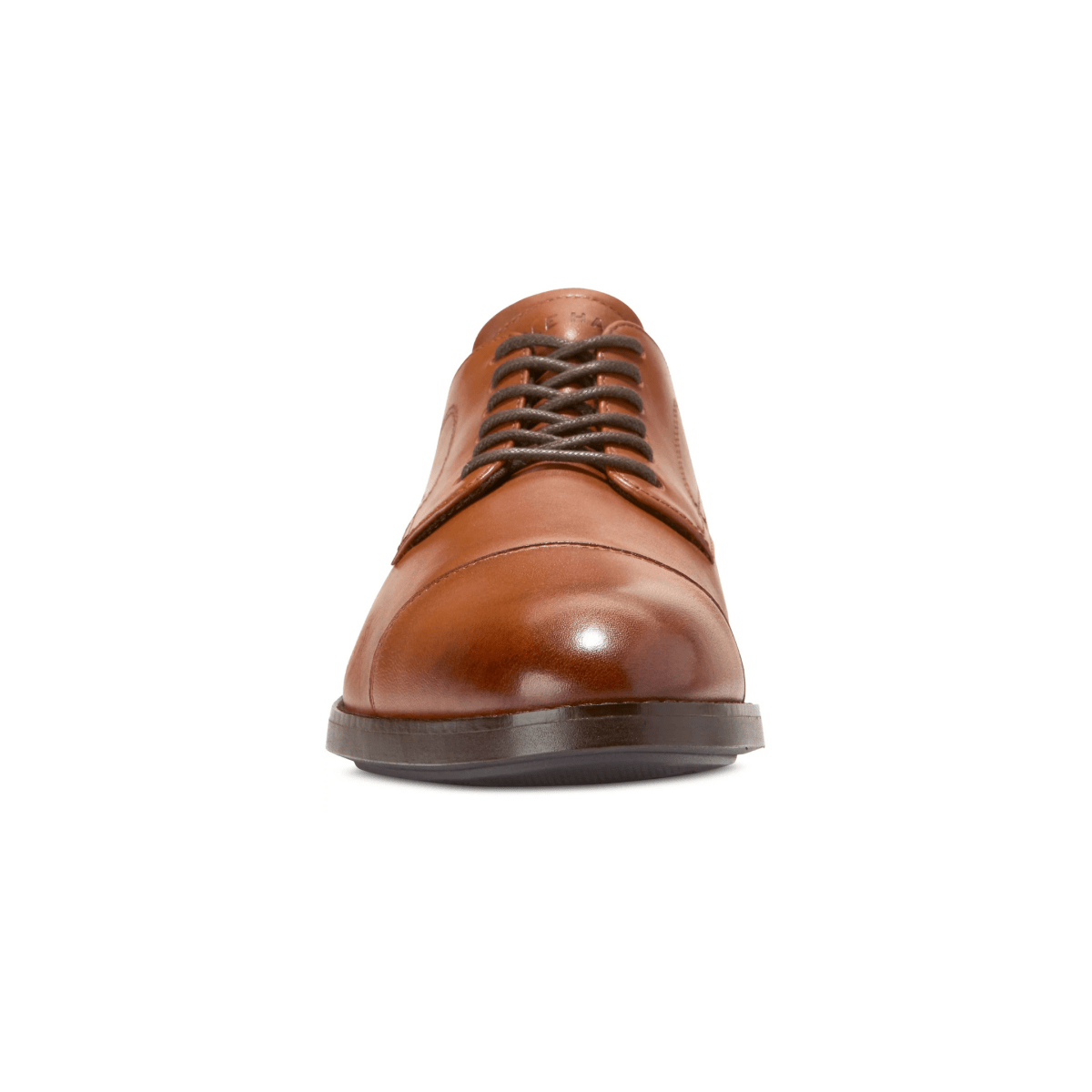 Cole Haan Men's Harmon Grand Cap Toe Oxford British Tan/Dark Brown Leather