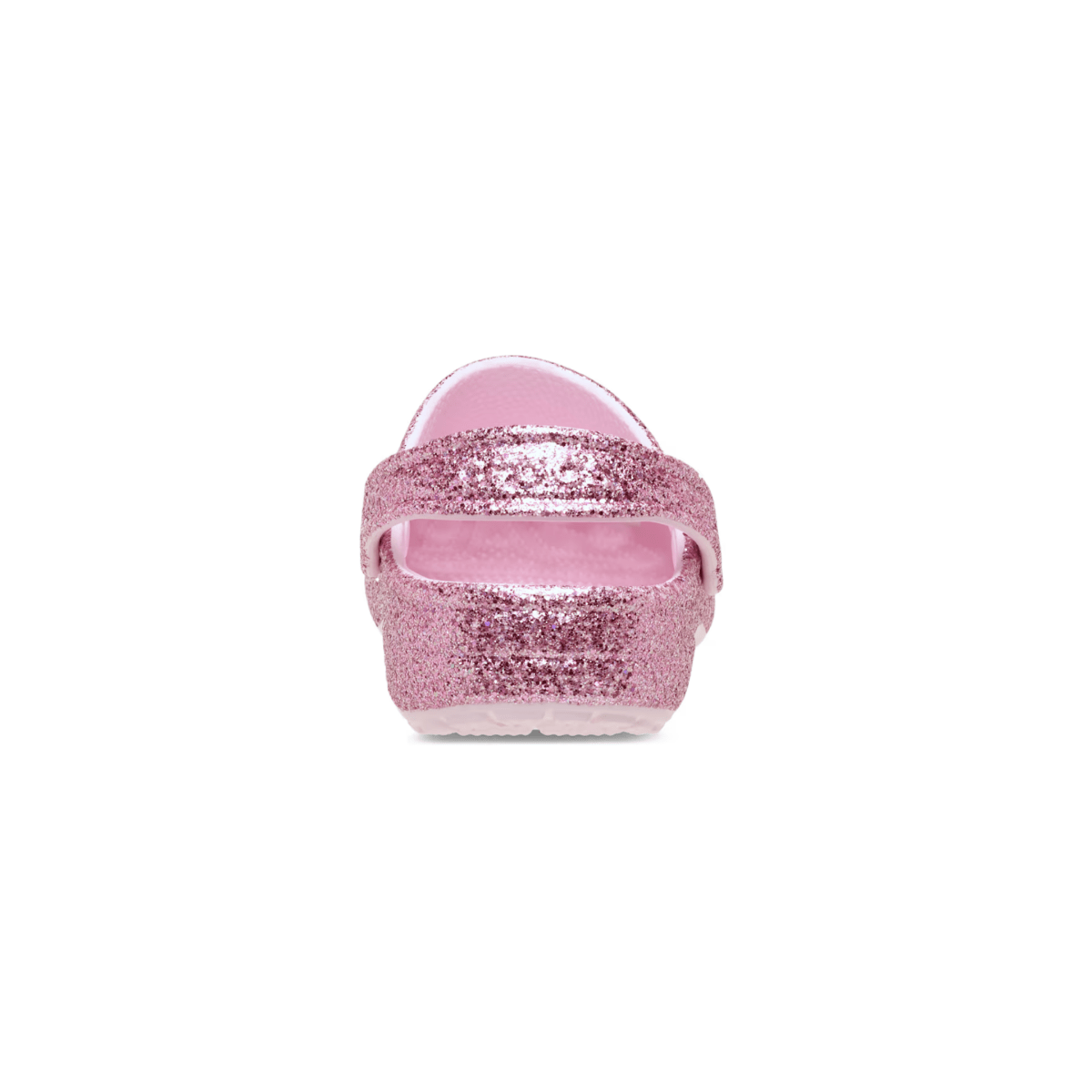 Crocs Kids Classic Chunky Glitter Clog Pink Milk