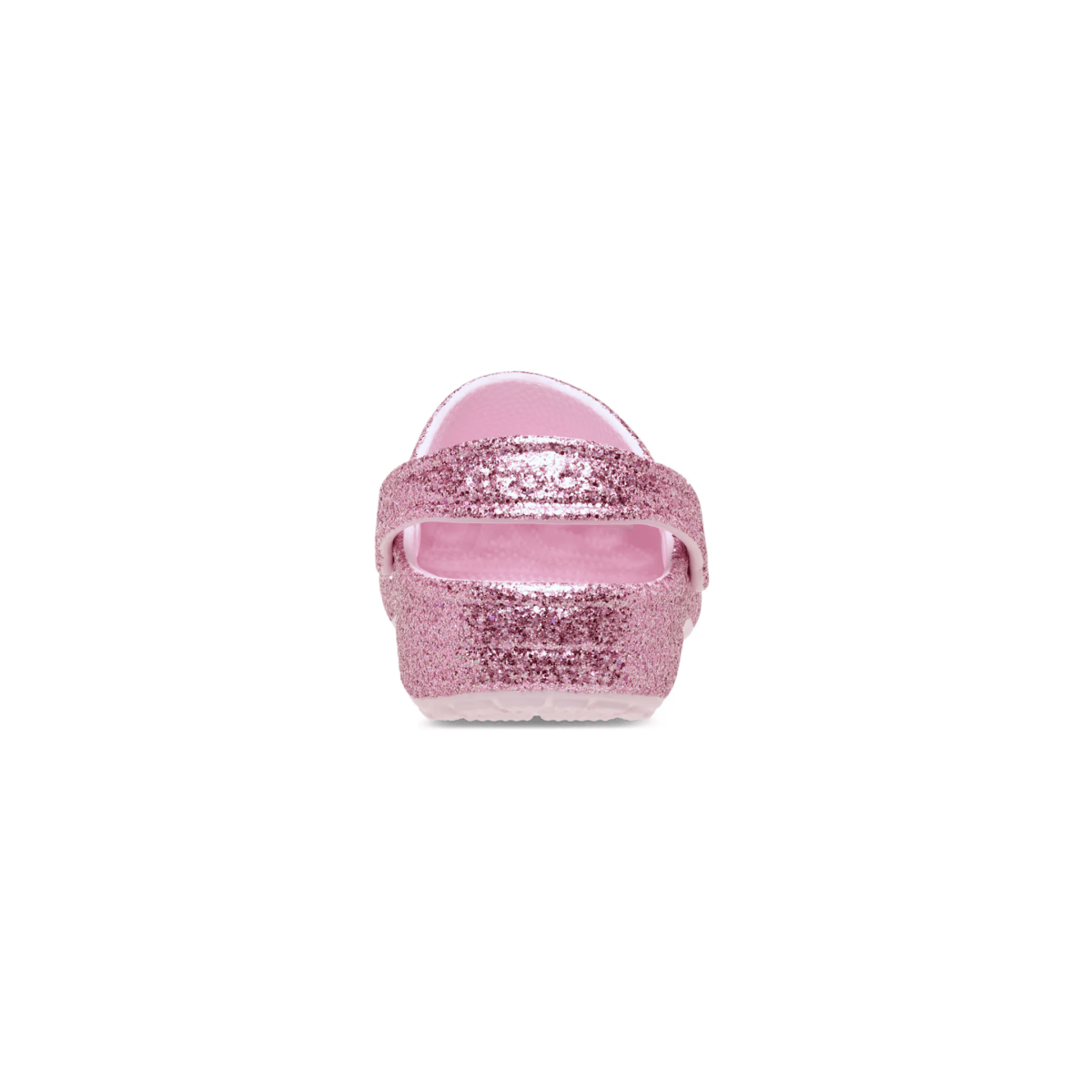 Crocs Toddlers Classic Chunky Glitter Clog Pink Milk