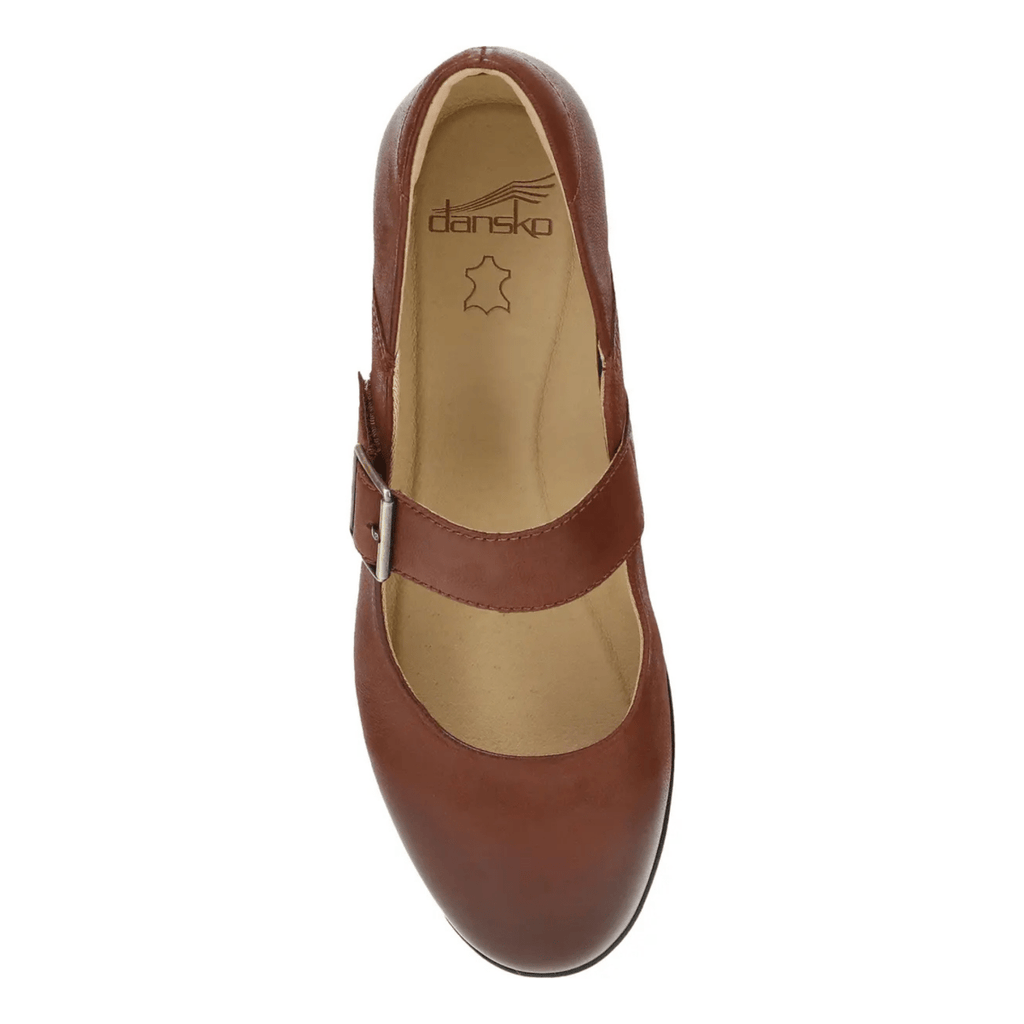 Dansko Women's Collette Russet Burnished Nubuck