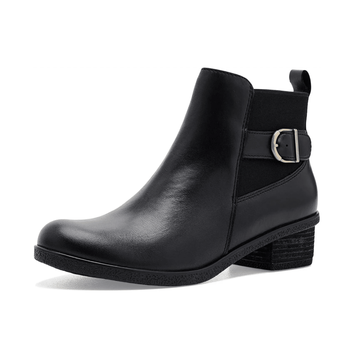 Dansko Women's Deedee Black Leather Waterproof