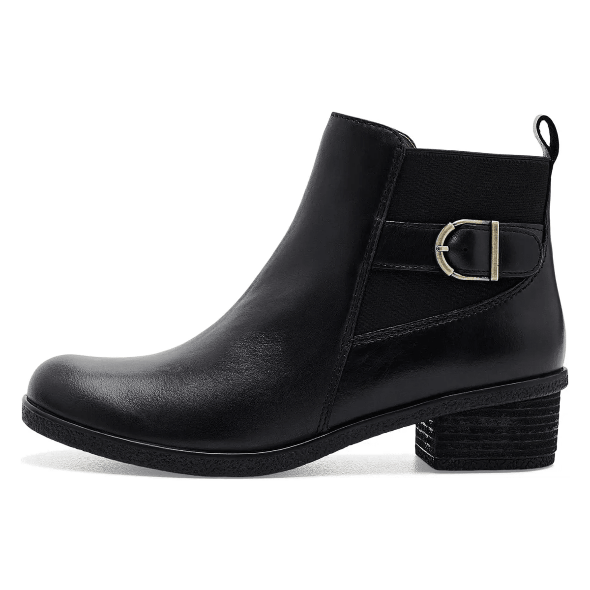 Dansko Women's Deedee Black Leather Waterproof