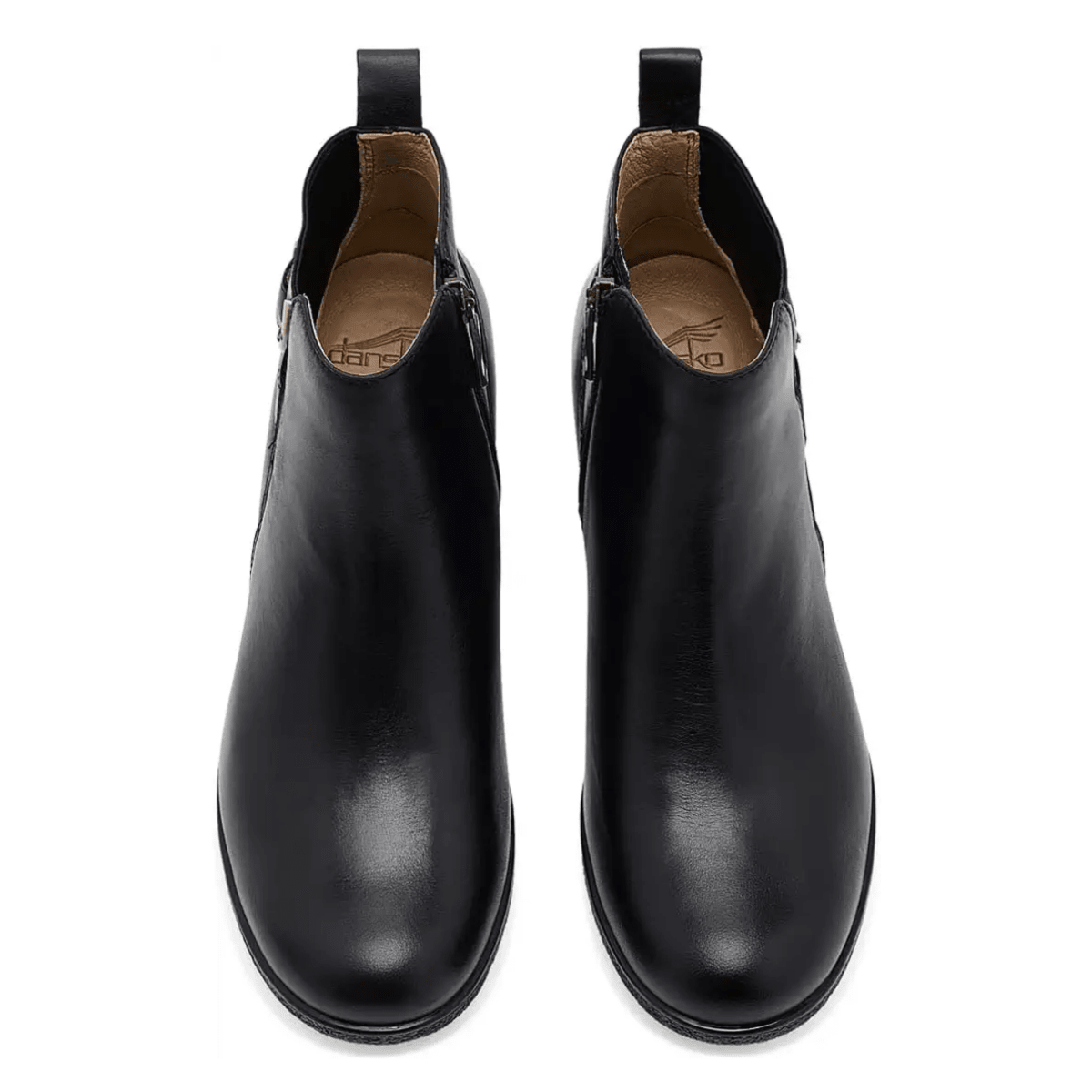 Dansko Women's Deedee Black Leather Waterproof