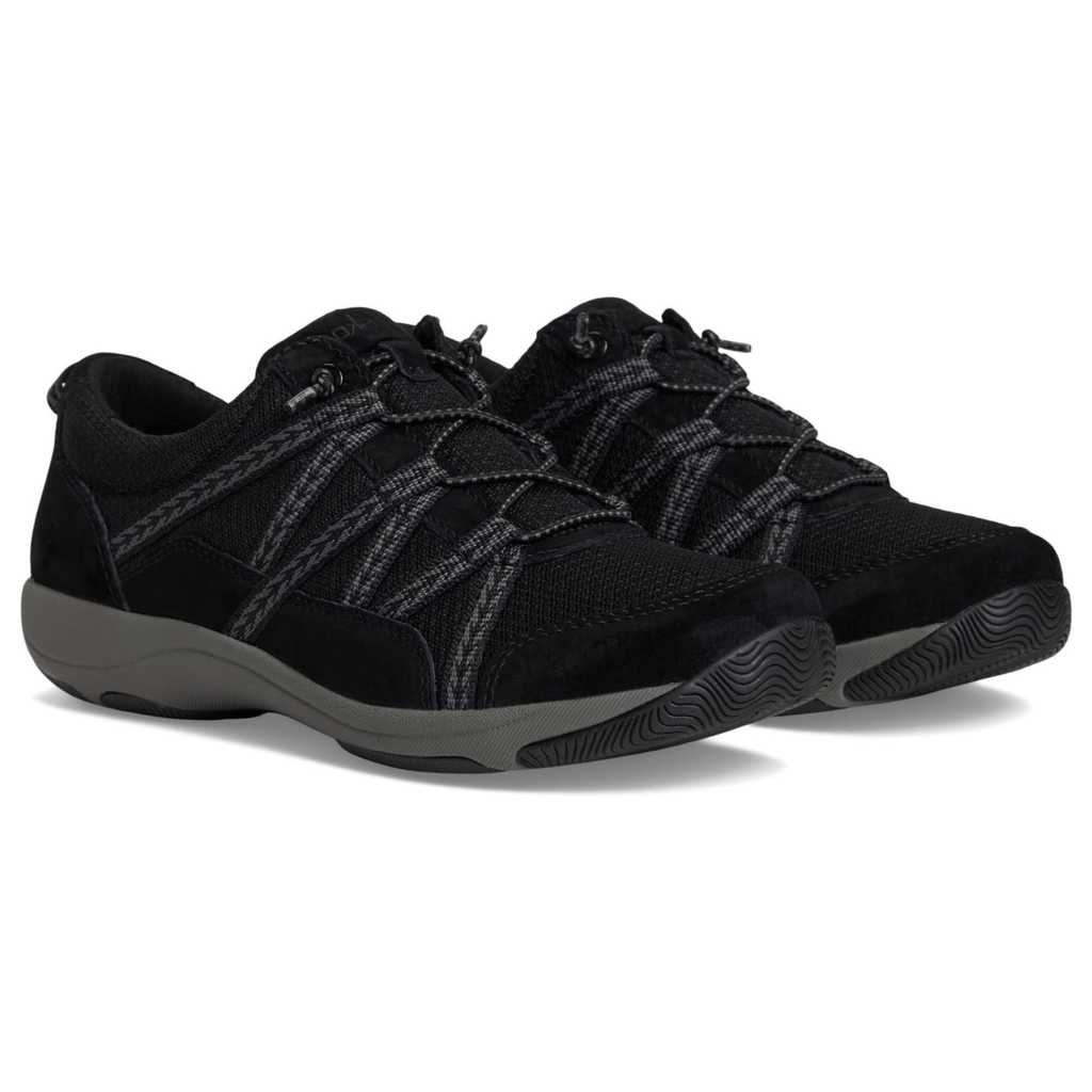 Dansko Women's Harlyn Black/Black Suede