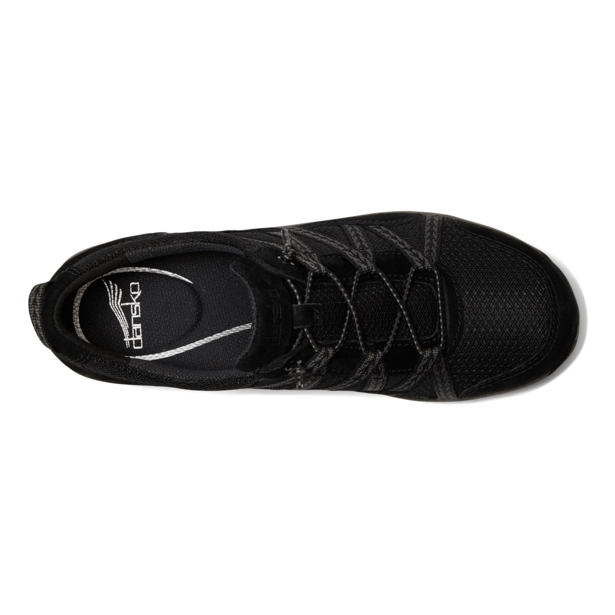 Dansko Women's Harlyn Black/Black Suede