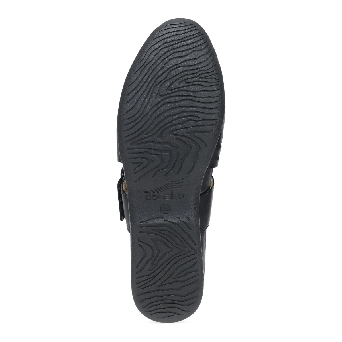 Dansko Women's Leilani Black Burnished Nappa Mule