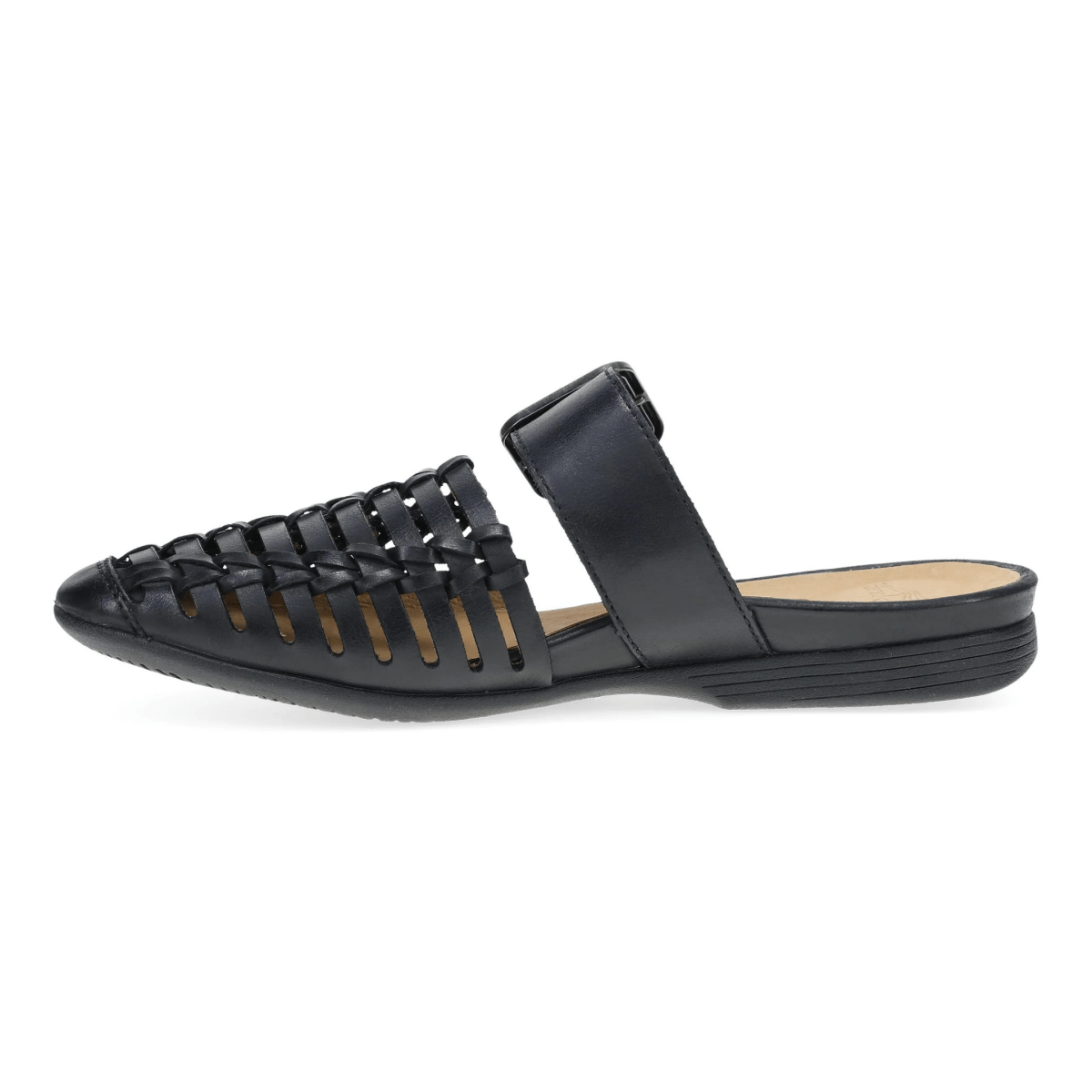 Dansko Women's Leilani Black Burnished Nappa Mule