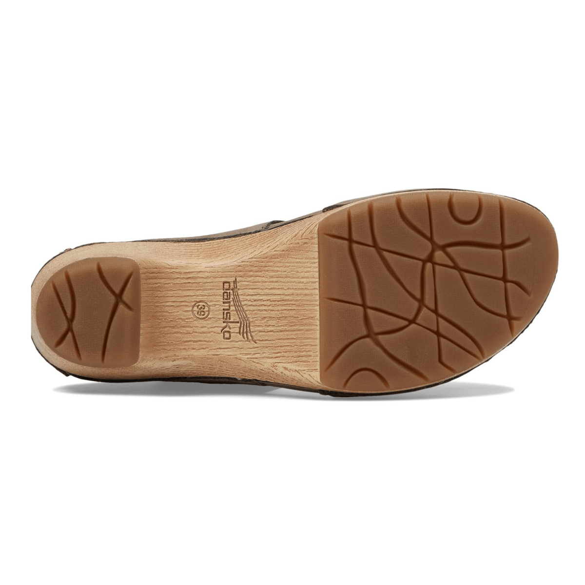 Dansko Women's Lucia Taupe Milled Nubuck