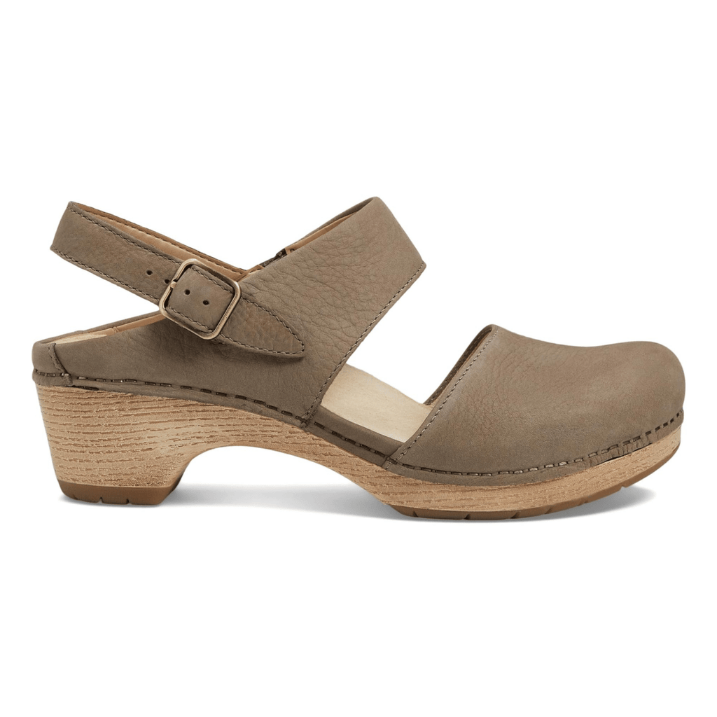 Dansko Women's Lucia Taupe Milled Nubuck