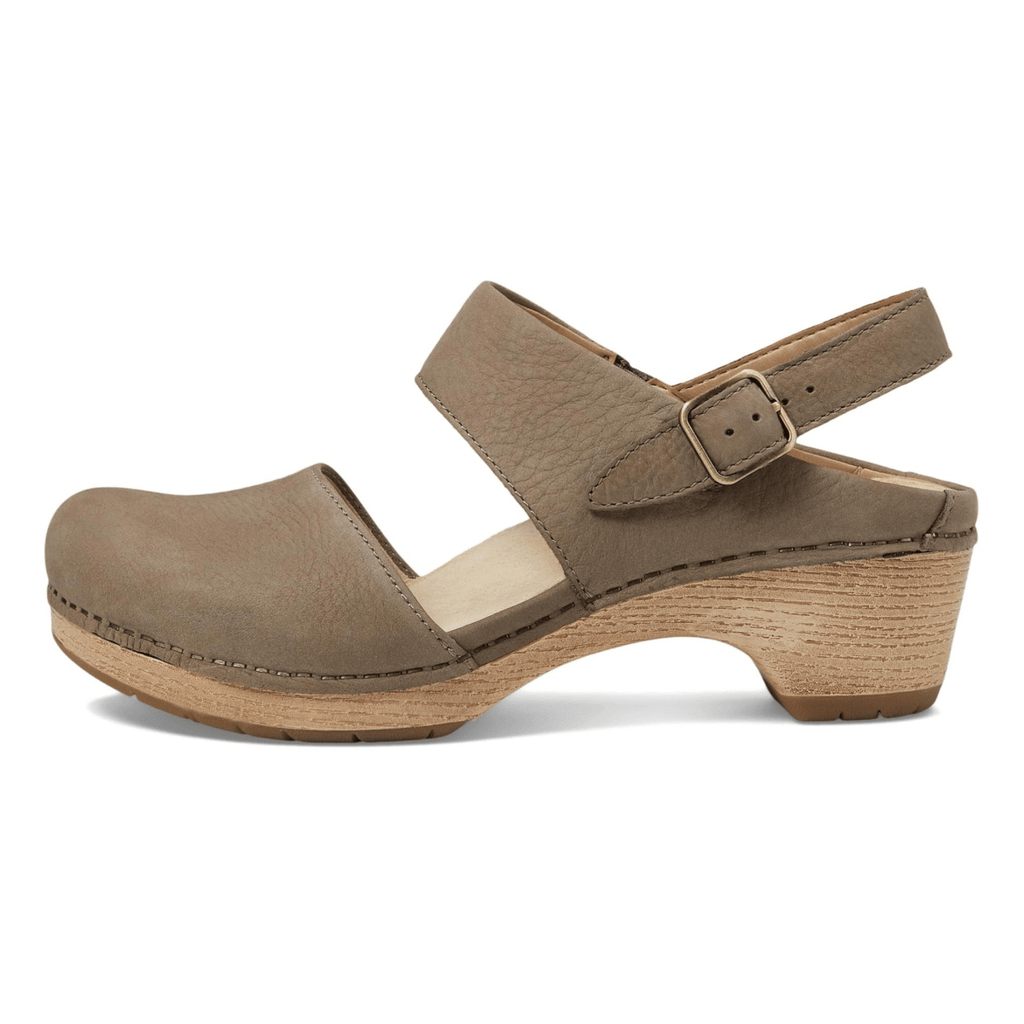 Dansko Women's Lucia Taupe Milled Nubuck