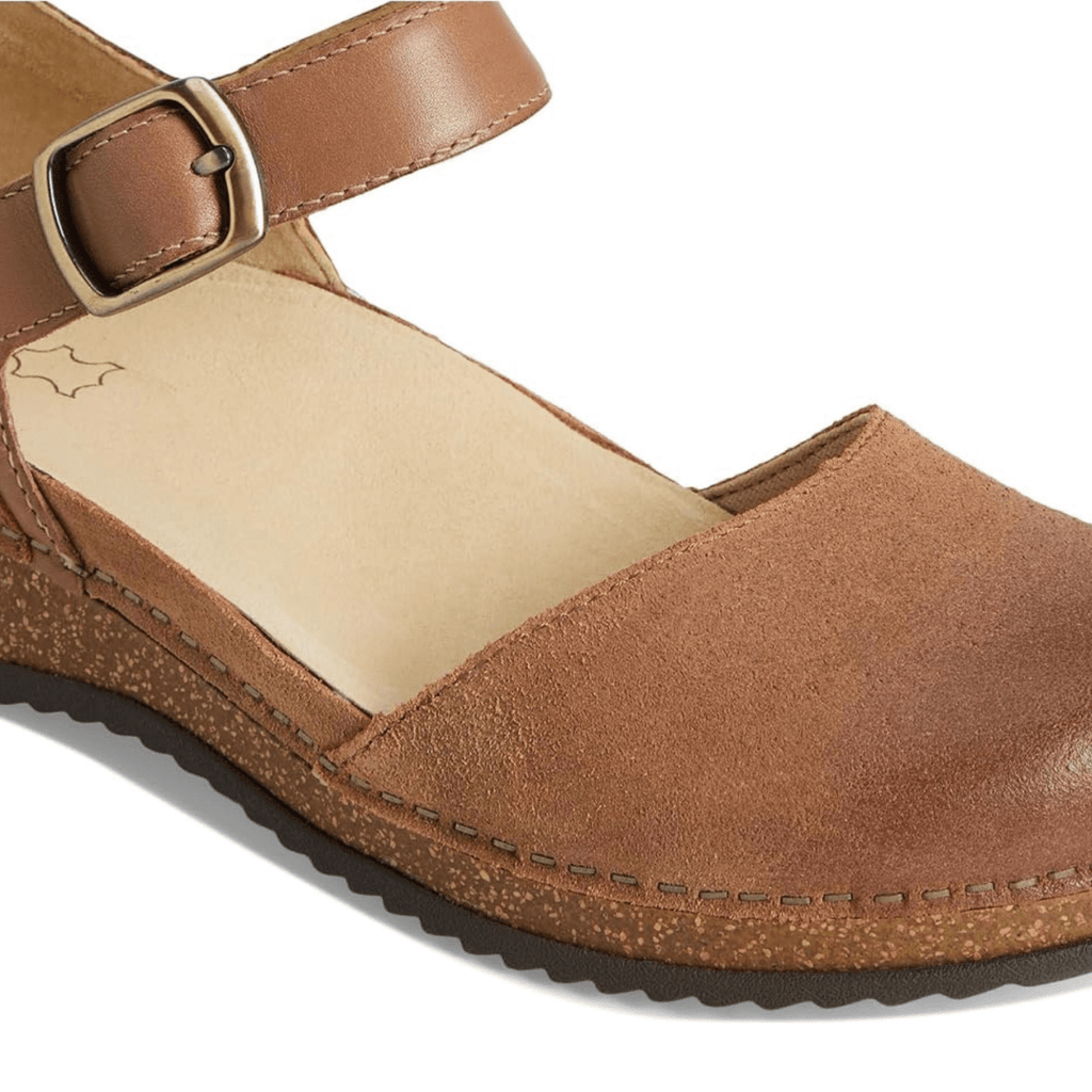 Dansko Women's Mae Tan Burnished Suede