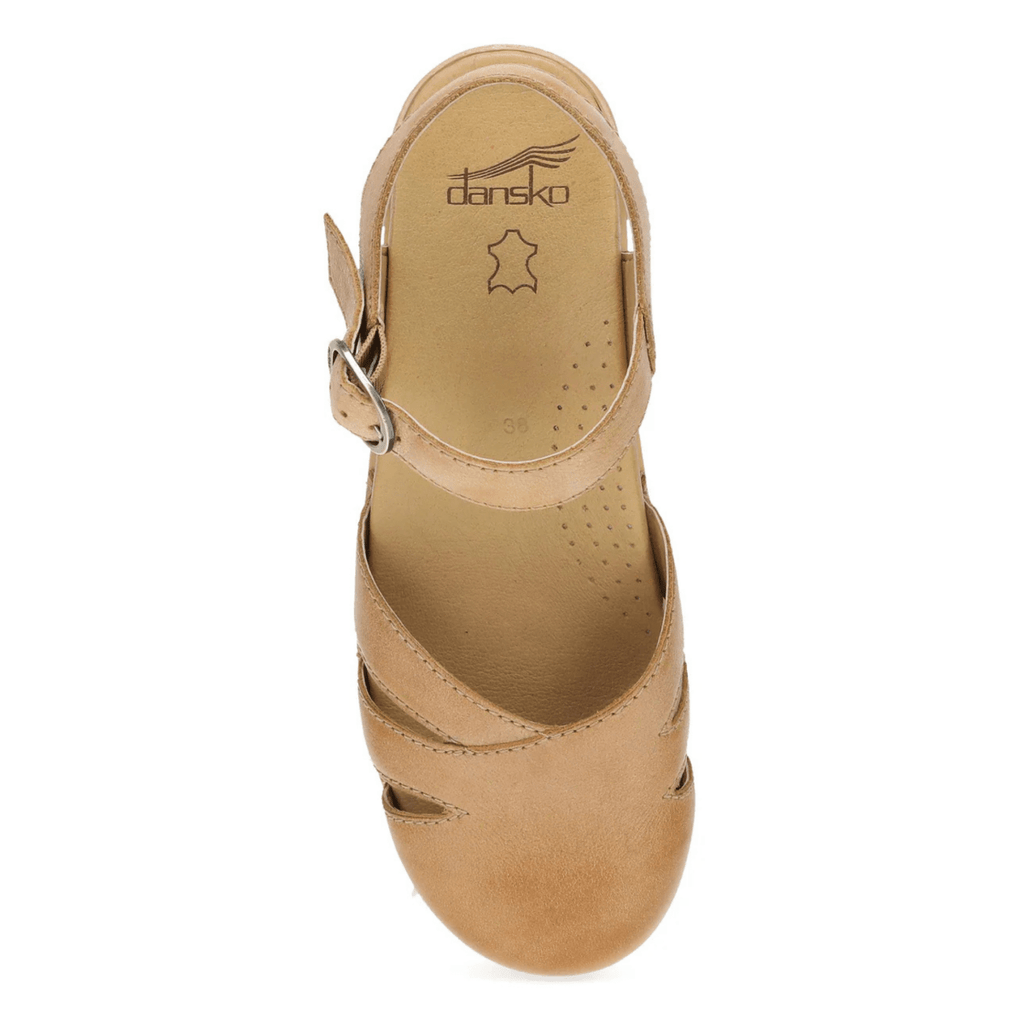 Dansko Women's Margreta Honey Distressed Leather
