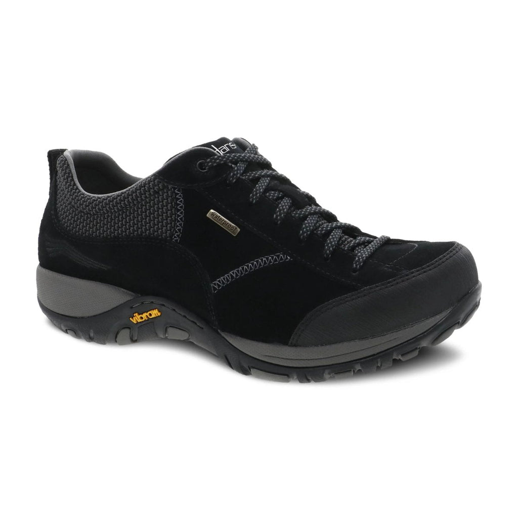 Dansko Women's Paisley Black Suede Waterproof