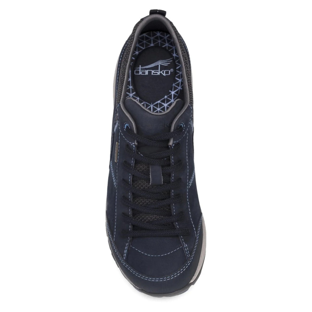 Dansko Women's Paisley Navy Milled Nubuck Waterproof