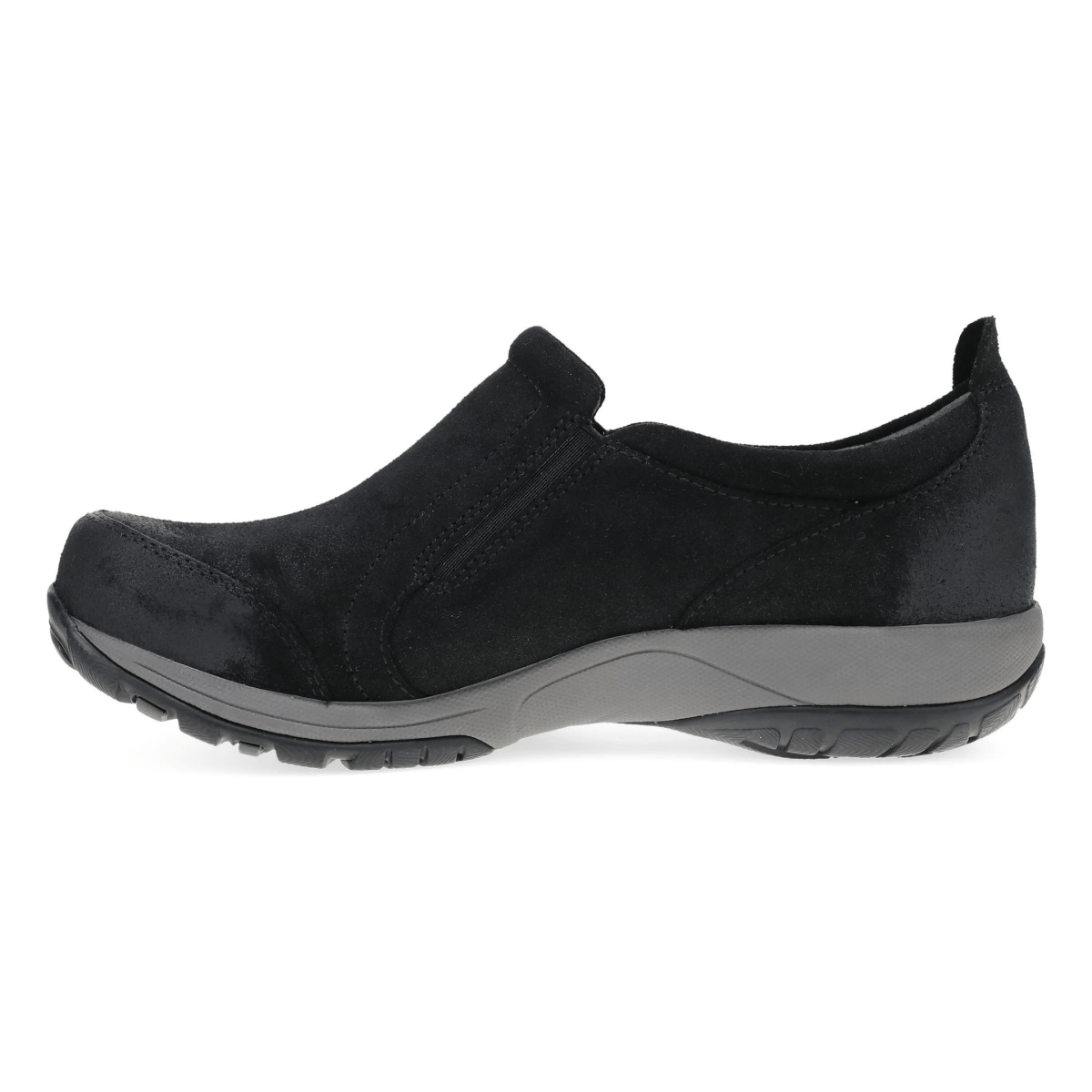 Dansko Women's Pippy Black Burnished Suede Waterproof