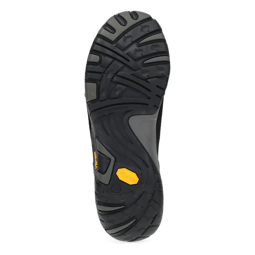 Dansko Women's Pippy Black Burnished Suede Waterproof
