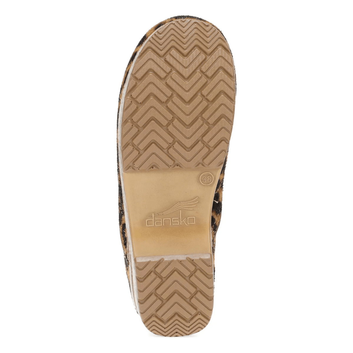 Dansko Women's Professional Leopard Haircalf Clog