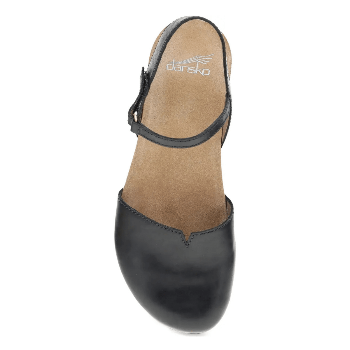 Dansko Women's Rowan Black Waxy Burnished